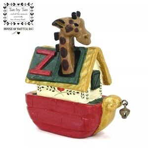 Vintage House of Hatten Two By Two Noah’s Ark Collection by artist Denise Calla